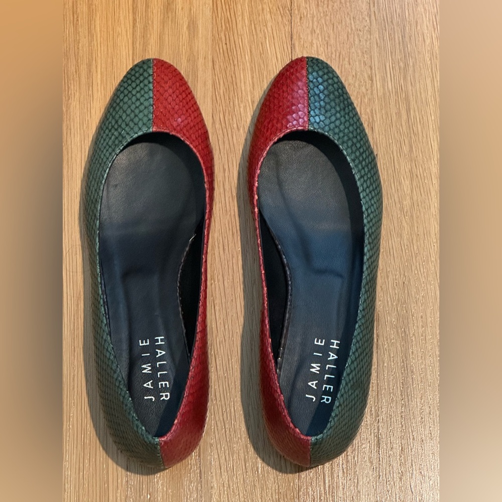 Jamie Haller - Brand New Snake Skin Women's Flats